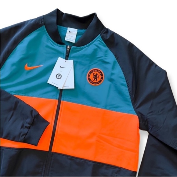 NIKE X CHELSEA 2021/22 MEN'S 196 UEFA CHAMPIONS LEAGUE JACKET - Picture 7 of 10